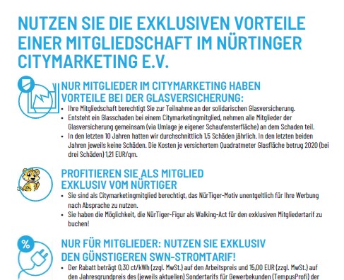 Vorteile Mitgliedschaft CityMarketing